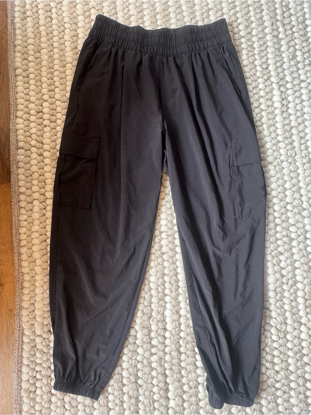 Vuori Black Cargo Jogger Pants